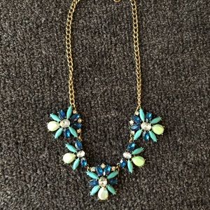 J. Crew Multicolor Statement Necklace
